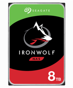 Seagate IronWolf 8TB SATA 3.5" 256MB 7200RPM NAS HDD 3yr Wty