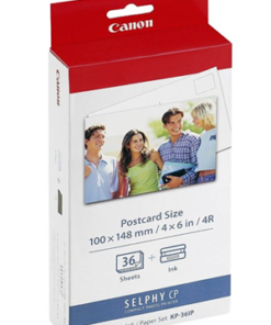 Canon KP-36IP Selphy 6x4 Photo Paper & Ink Kit - 36 Sheets