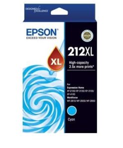 Epson 212XL Cyan High Yield Ink Cartridge