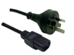 Power Cord 10A/250V IEC (F) to 3 Pin Power (M) 1.8m 2 21396 339272