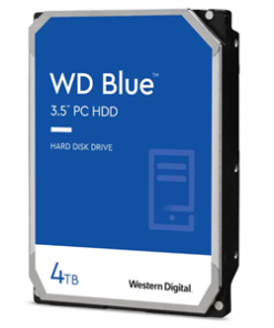 WD Blue 4TB SATA 3.5" 5400RPM 256MB HDD 2Yr Wty