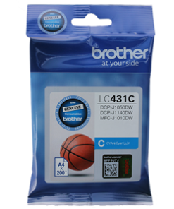 Brother LC431C Cyan Ink Cartridge
