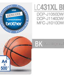 Brother LC431XLBK Black High Yield Ink Cartridge