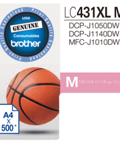 Brother LC431XLM Magenta High Yield Ink Cartridge