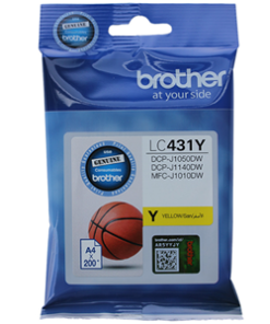 Brother LC431Y Yellow Ink Cartridge