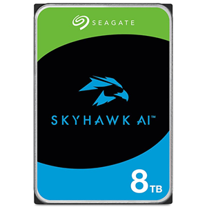 Seagate SkyHawk AI 8TB SATA 3.5" 256MB Surveillance HDD 1 Seagate SkyHawk AI 8TB SATA 3.5" 256MB Surveillance HDD