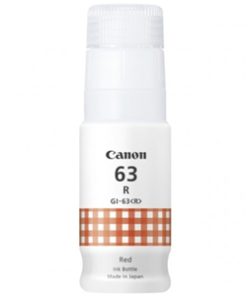 Canon GI63R Red MegaTank Ink Bottle