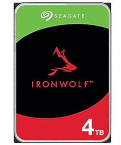 Seagate IronWolf 4TB SATA 3.5" 5400RPM 256MB NAS HDD 3Yr Wty