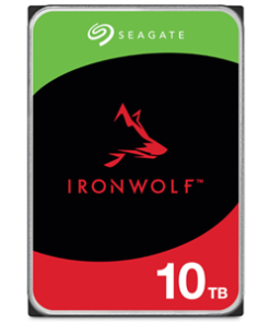 Seagate IronWolf NAS 10TB SATA 3.5"7200RPM 256MB HDD 3Yr Wty