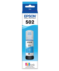 Epson T502 Cyan Ink Bottle