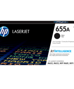 HP 655A Black Original LaserJet Toner Cartridge