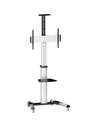 Brateck 37"-70" Telescopic Manual Hieght Adjust TV Cart