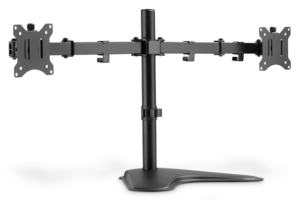 Digitus Dual Monitor Stand 15-32", 2x 8 kg (max.), black