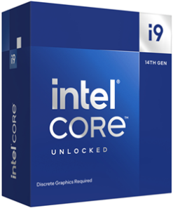 Intel Core i9-14900KF 24C/32T (8P+16E Core) CPU LGA1700 No Fan No Gfx