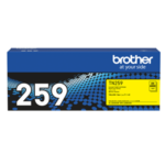 Brother TN259Y Extra High Yield Toner Yellow 2 25213 912261