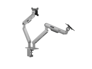 AOC AM420S 17"-34" Dual Monitor Stand with Clamp & Grommet Base