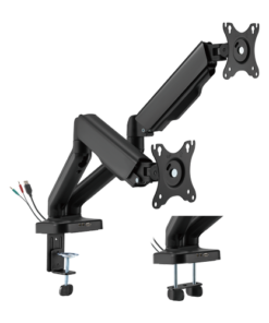 BRATECK Elegant Dual 17"-32" Counter Balance Monitor Desk Mount