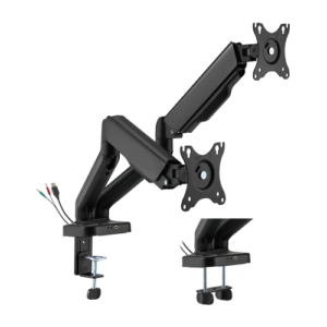 BRATECK Elegant Dual 17"-32" Counter Balance Monitor Desk Mount