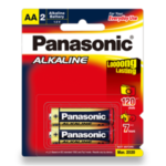 Panasonic AA Alkaline Battery 2 Pack 2 25922 4112175