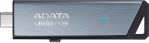 ADATA UE800 Retractable USB3.2 Gen 2 Type-C 128GB External SSD 5yr wty