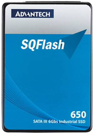 Advantech 650s 2.5" SATA3 Industrial TLC BiCS5 ECC 2TB SSD