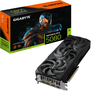 Gigabyte GV-N5080WF3OC-16GD RTX5080 16GB GDDR6X PCIE Graphics Card