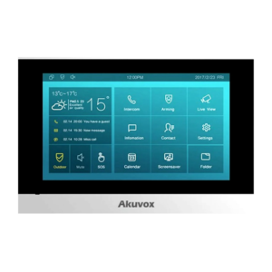 AV-C313W Akuvox SIP 7" Video Internal Budget Touchscreen PoE Bluetooth & WiFi
