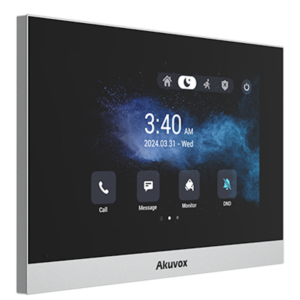 Alternative view of AV-C316W Akuvox SIP Video Internal Touch Screen PoE plus WiFi