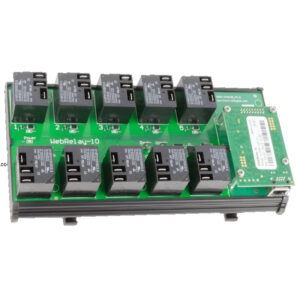 WebRelay-10 Industrial Plus 10SPDT Relays 2Inputs