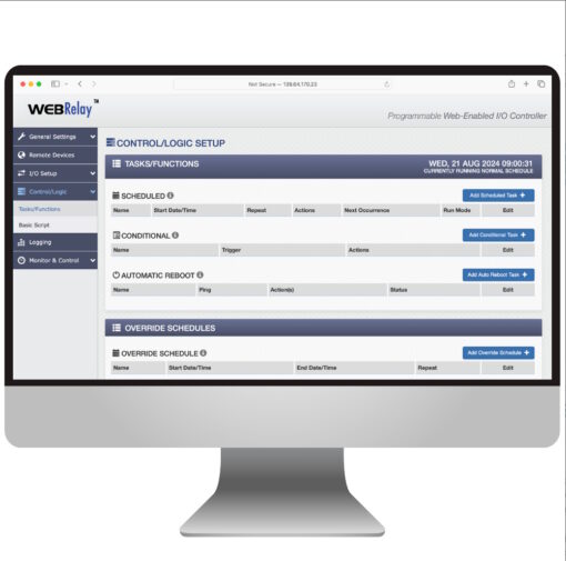 WebRelay 9-28Vdc 1 SPDT Relay Output 1 Input 3-12VIn - Image 3