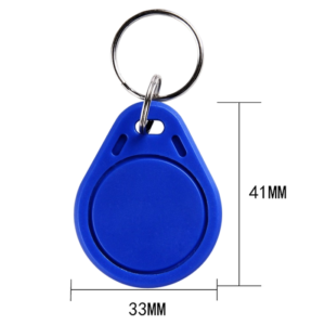 CT-TAG03-EM4100 125KHz Keyfob Blue 100pk
