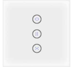 Curtain control panel