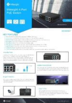 Milesight 4 Port PoE Switch Datasheet en 3 pdf