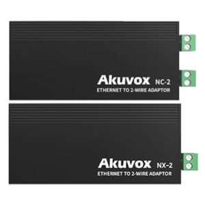 AV-NX-2-KIT Akuvox Ethernet to 2 wire converter POE with In Kit