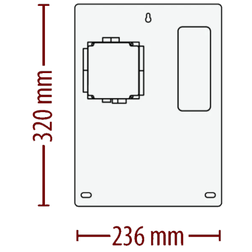 NET2 Plus TCP-IP Access Controller w 2A PSU in Plastic Case - Image 3