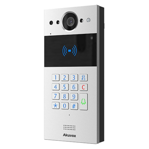 AV-R20K-2 Akuvox SIP 2Wire IP65 P button Intercom KP+RFID - Image 2