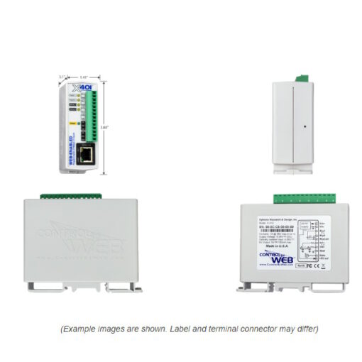 Web Enabled Dual Relay and Input Module 9-28Vdc/PoE - Image 3