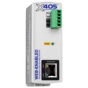 Web-Enabled Temp and Humidity Module 16Ch 9-28Vdc