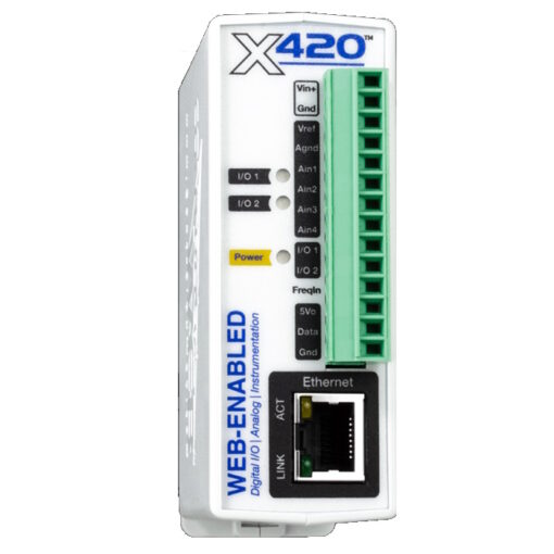 Web Enabled Instrumentation Grade data 4 analog 2 Digital