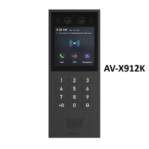 AV-X912K Akuvox Vandal-Resistant Gate/Door Intercom for High-end Buildings
