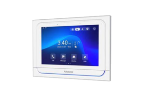 Alternative view of AV-X933S Akuvox Luxury Indoor Monitor In Wall version White only