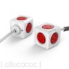 ALLOCACOC POWERCUBE Extended Red-5 Outlets, 3M 2 allocacocpowercubeextendedred5outlets3m3359
