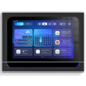 Alternative view of AV-X933H Akuvox Smart Panel with Zigbee 3.0