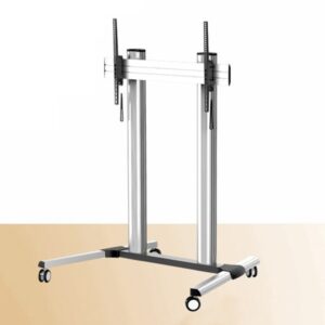 Brateck mobile TV Cart with Roller for LCD Screen Size 60" – 100" 80KG