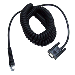 CAB-479 RS232 9P Female coiled 7.6m