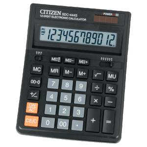 Citizen SDC-444 Large Desktop Calculator
