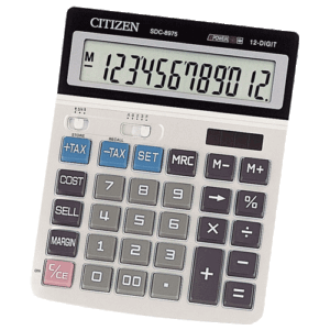 Citizen SDC-8975 Large Desktop Calculator