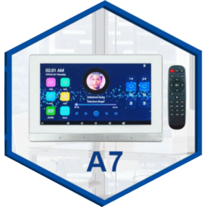 Alternative view of CMX-A7 On-wall Amplifier WiFi Bluetooth TF AUX FM HDMI 4x2W