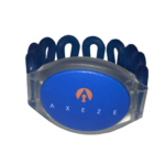 curly wristband tag blue 134