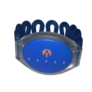 Curly Wristband Tag Blue 134.2 KHz